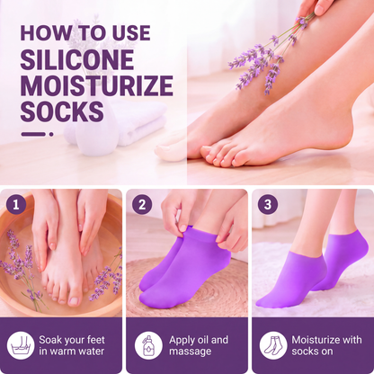 Lunoveria™ Silicone Heel Socks